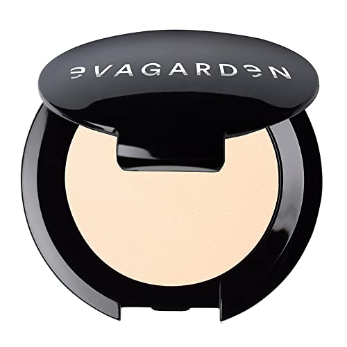 EVAGARDEN Velvet Matte Eye Shadow - Creamy and Velvety Powder with Intense Color - High Pure Pigmente Creates Soft Focus Effect - Light, Adherent Film Blends Easily - 131 Ivory - 2g von Evagarden