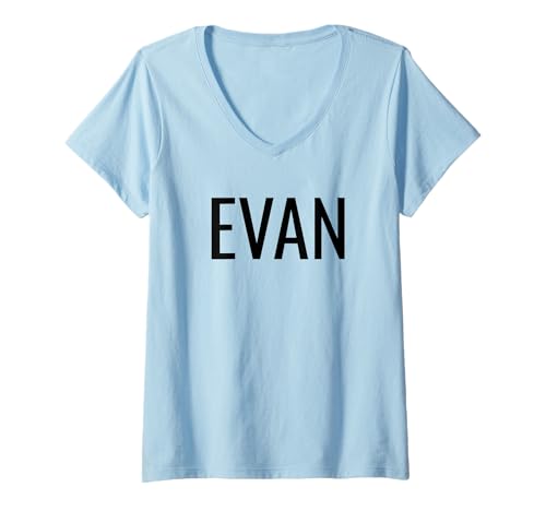 Damen Evan T-Shirt mit V-Ausschnitt Damen Evan T-Shirt mit V-Ausschnitt von Evan