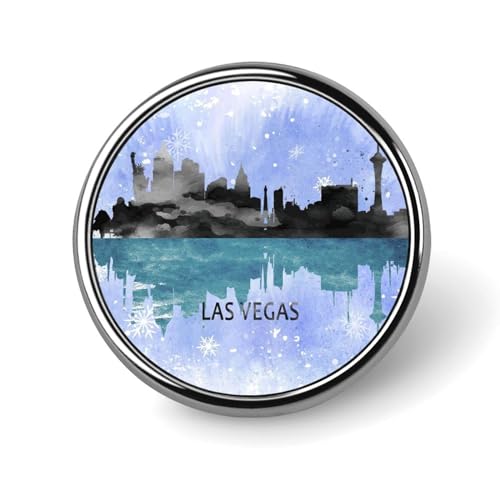 Evans1nism Aquarell Amerika Chicago City Skyline Pins Pack Reisende Brosche Pins Staat Liebe Knöpfe für Jeans Stadt Souvenir Abzeichen Pins Abzeichen Pins Abzeichen Nation Hauptstadt Pin Set für von Evans1nism