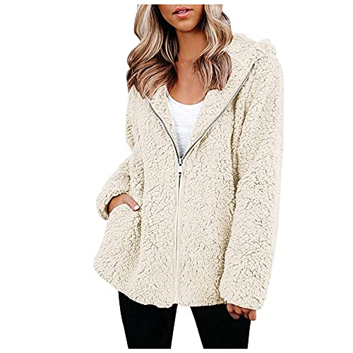 Evansamp Outdoorjacke Damen Warme Damen Winter Jacke Winterjacke Parka Mantel Damen Warme Funktionsjacke Steppjacke Lang Steppmantel Winterjacke Wintermantel Damenmantel Plüschjacke Plüschmantel von Evansamp