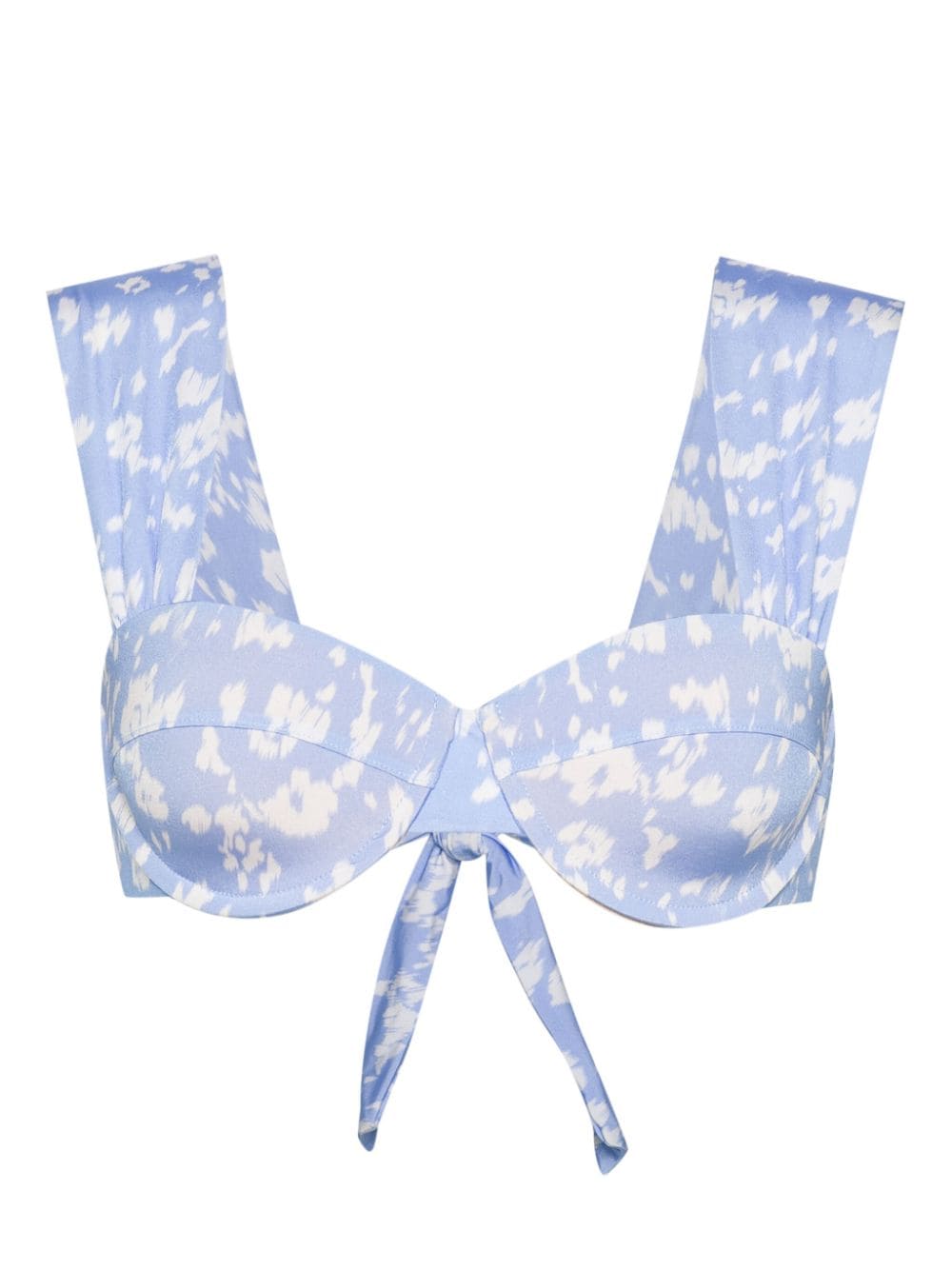 Evarae Audrey leopard bikini top - Blau von Evarae