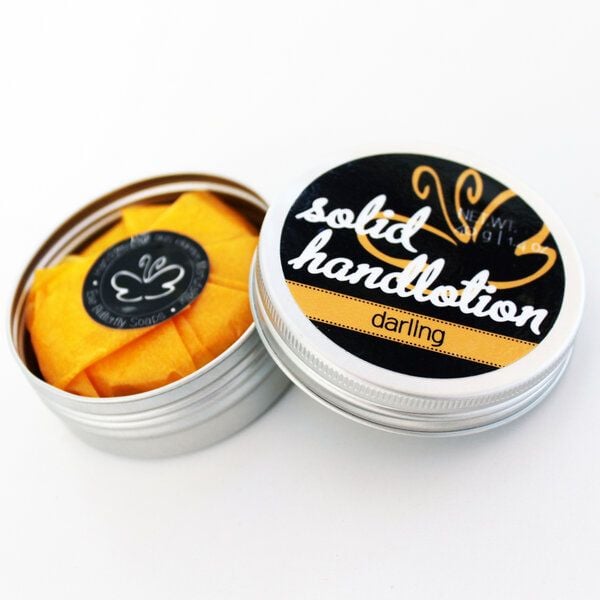 Eve Butterfly Soaps Feste Handcreme Handzahm "Darling" von Eve Butterfly Soaps
