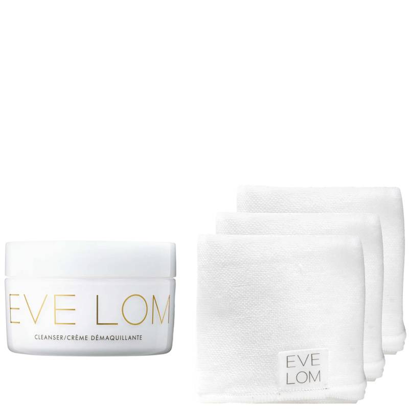 Eve Lom Cleanser and Muslin Cloths 3-Pack Duo von Eve Lom