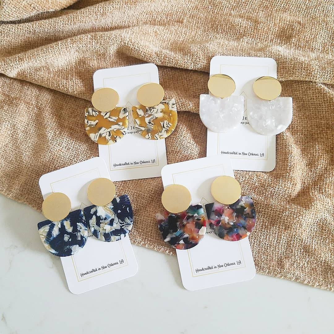 Chloe Ohrringe. Statement Ohrringe Aus Resin Chloe Ohrringe. Statement Ohrringe Aus Resin von EveilleJewelry