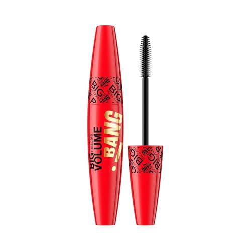 Eveline Cosmetics Big Volume Lash Definition Mascara - Dramatisches Volumen & Trennung mit Carnauba- und Reiskernwachs, Lang anhaltende, Klumpenfreie Formel, Auffälliges Rotes Design - 10ml von EVELINE COSMETICS