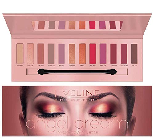 Eveline Cosmetics 12 Farben Engel Traum Augenschatten, 12 ml von Eveline Cosmetics