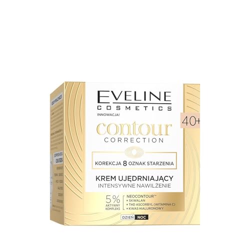 Eveline Cosmetics Advanced Contour Correction Cream für Frauen 40+ mit NeoContour Technologie - Tiefenhydration & Elastizitätsverstärker von EVELINE COSMETICS