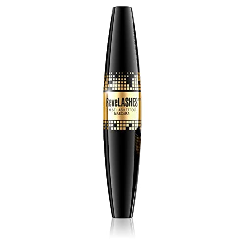 Eveline Cosmetics Revelashes Volumen-Mascara - Cremige Formel mit Pro-Vitamin B5 & Carnaubawachs für dramatischen False-Lash-Effekt, 10 ML von EVELINE COSMETICS