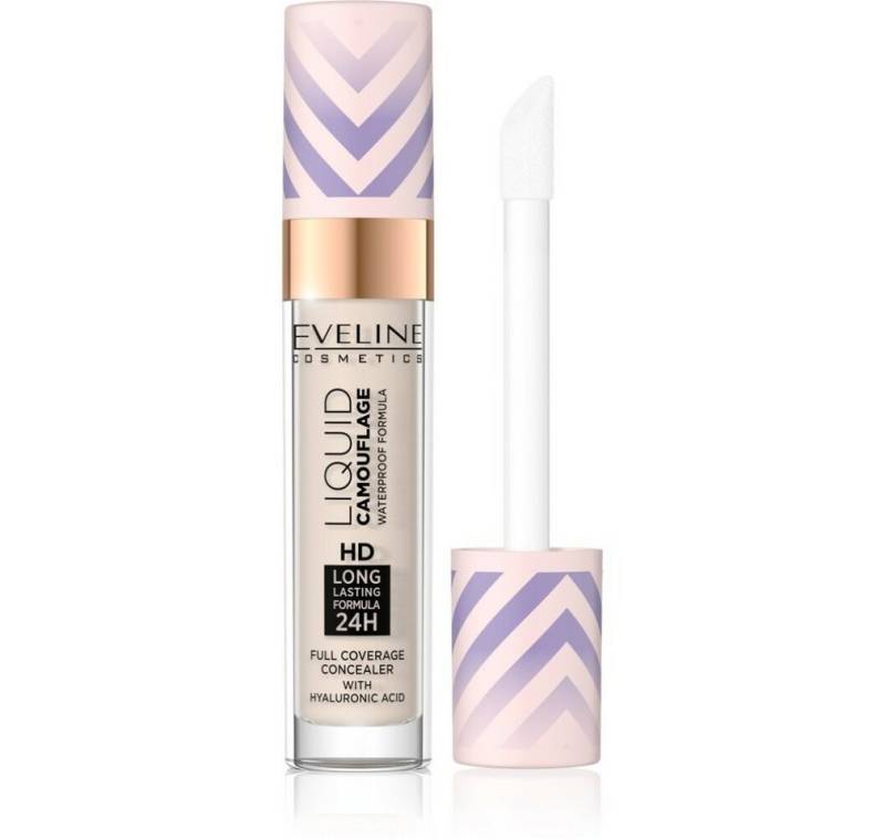 Eveline Cosmetics Concealer Liquid Camouflage Waterproof Concealer mit Hyaluronsäure von Eveline Cosmetics