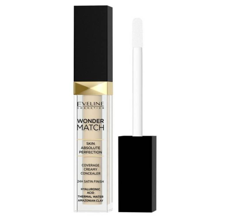 Eveline Cosmetics Concealer Wonder Match Flüssiger Concealer Nr. 01 Light 7ml von Eveline Cosmetics