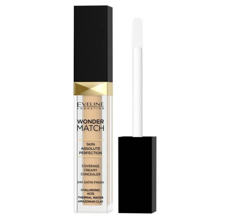 Eveline Cosmetics Concealer Wonder Match Flüssiger Concealer Nr. 10 Leichte Vanille 7ml von Eveline Cosmetics