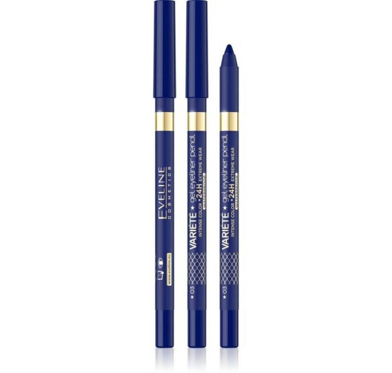 Eveline Cosmetics Eyeliner Variete Eyeliner Bleistift Nr. 03 blau 1St. von Eveline Cosmetics