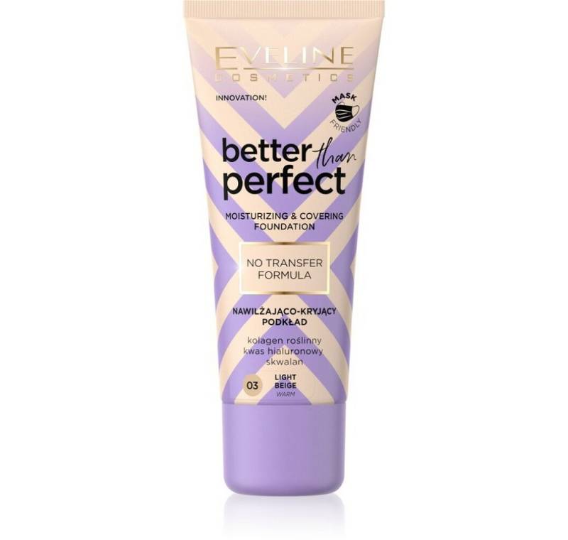 Eveline Cosmetics Foundation Better Than Perfect Feuchtigkeitsspendend von Eveline Cosmetics