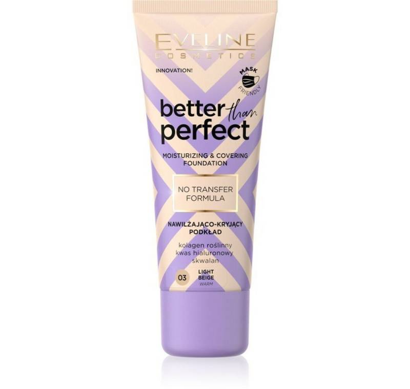 Eveline Cosmetics Foundation Better Than Perfect Feuchtigkeitsspendend von Eveline Cosmetics