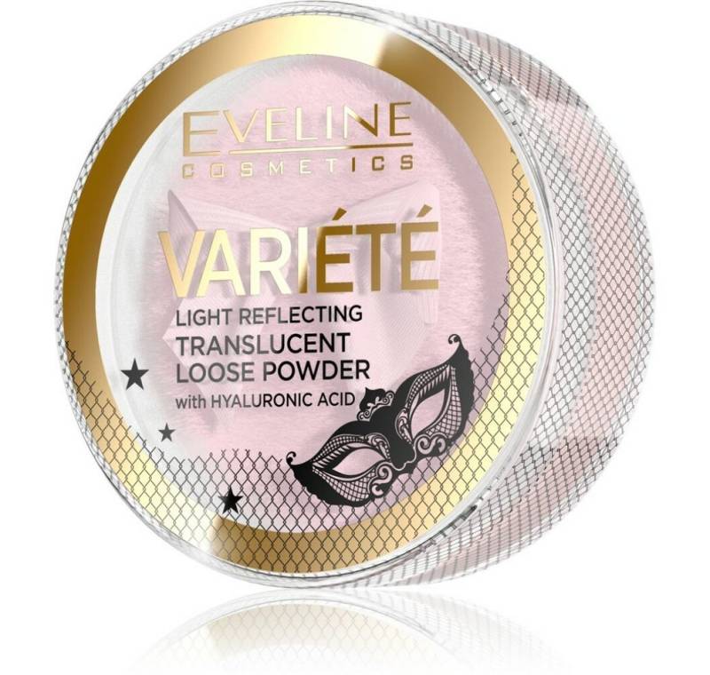 Eveline Cosmetics Foundation Variete Translucent loser Puder mit Hyaluronsäure 6g von Eveline Cosmetics