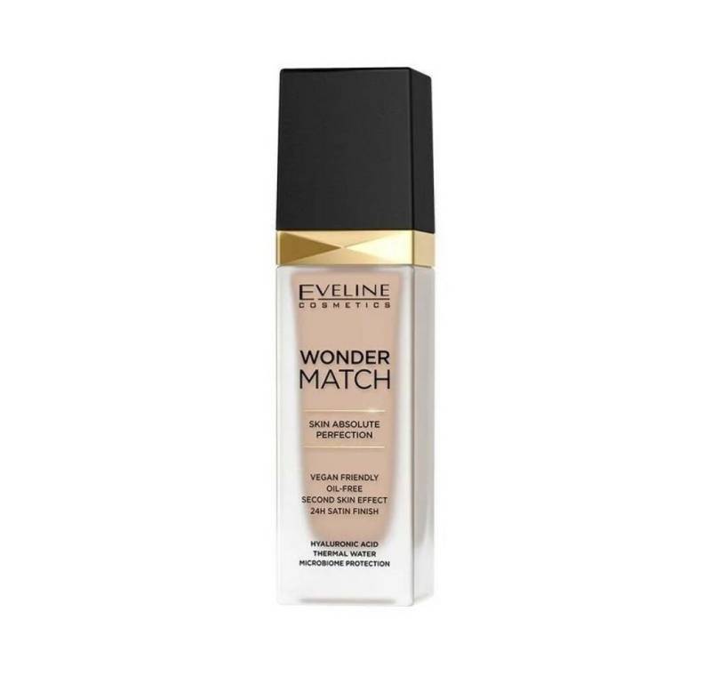Eveline Cosmetics Foundation Wonder Match Foundation Nr. 012 Light Natural 30ml von Eveline Cosmetics