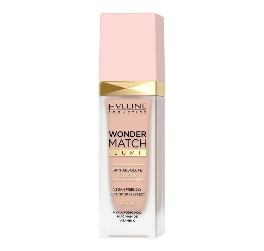 Eveline Cosmetics Foundation Wonder Match Lumi Leuchtgrundierung Nr. 10 Vanille 30ml Eveline Cosmetics Foundation Wonder Match Lumi Leuchtgrundierung Nr. 10 Vanille 30ml von Eveline Cosmetics
