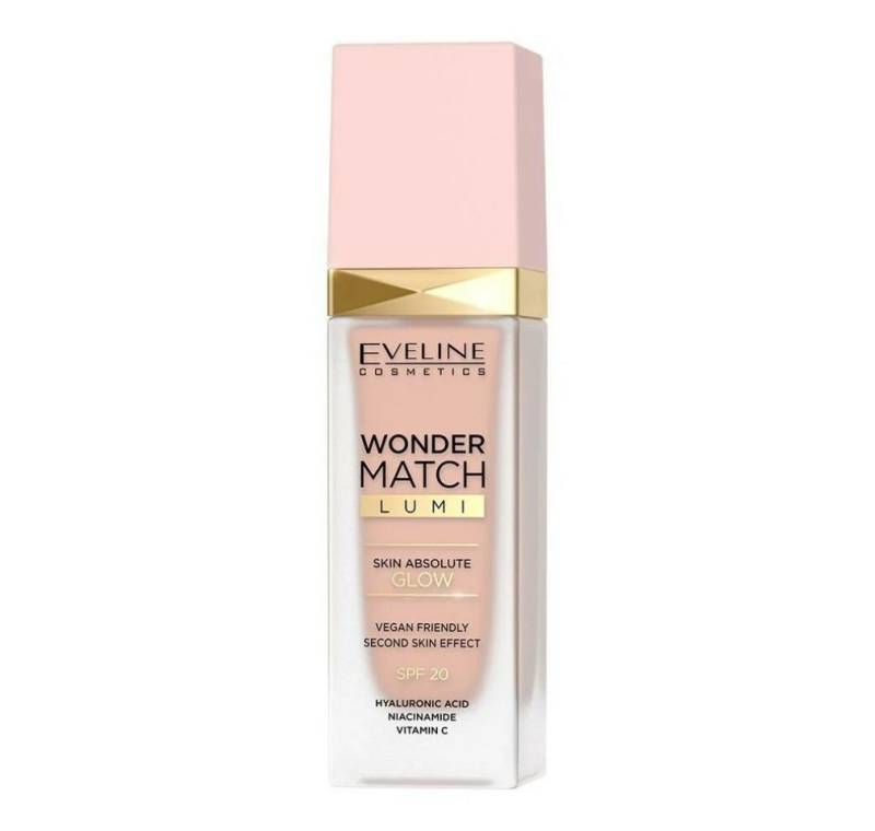 Eveline Cosmetics Foundation Wonder Match Lumi Leuchtgrundierung Nr. 10 Vanille 30ml von Eveline Cosmetics