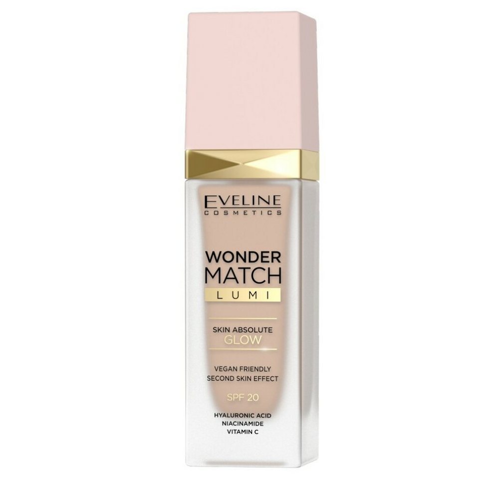 Eveline Cosmetics Foundation Wonder Match Lumi Leuchtgrundierung Nr. 15 Neutral 30ml Eveline Cosmetics Foundation Wonder Match Lumi Leuchtgrundierung Nr. 15 Neutral 30ml von Eveline Cosmetics