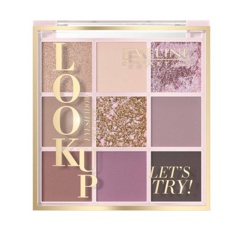 Eveline Cosmetics Lidschatten Look Up Lidschatten-Palette (9) Let`s Try! 1Stück von Eveline Cosmetics