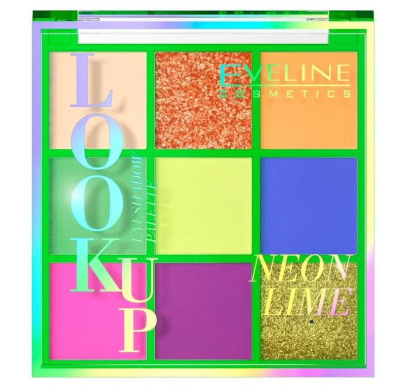 Eveline Cosmetics Lidschatten Look Up Neon Lime paleta 9 cieni do powiek 10,8g von Eveline Cosmetics