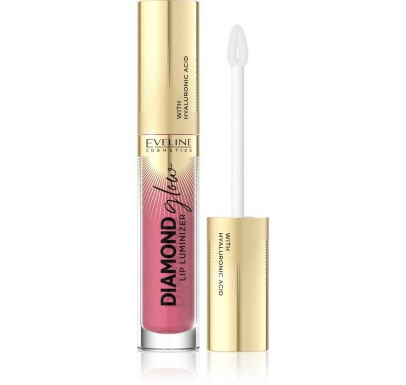 Eveline Cosmetics Lipgloss Diamond Glow Lip Luminizer mit Hyaluronsäure Nr. 09 4.5ml von Eveline Cosmetics