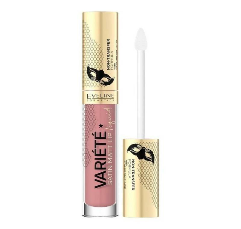 Eveline Cosmetics Lippenstift Flüssiger Lippenstift Variete Satin Matt Nr 02 4.5ml von Eveline Cosmetics