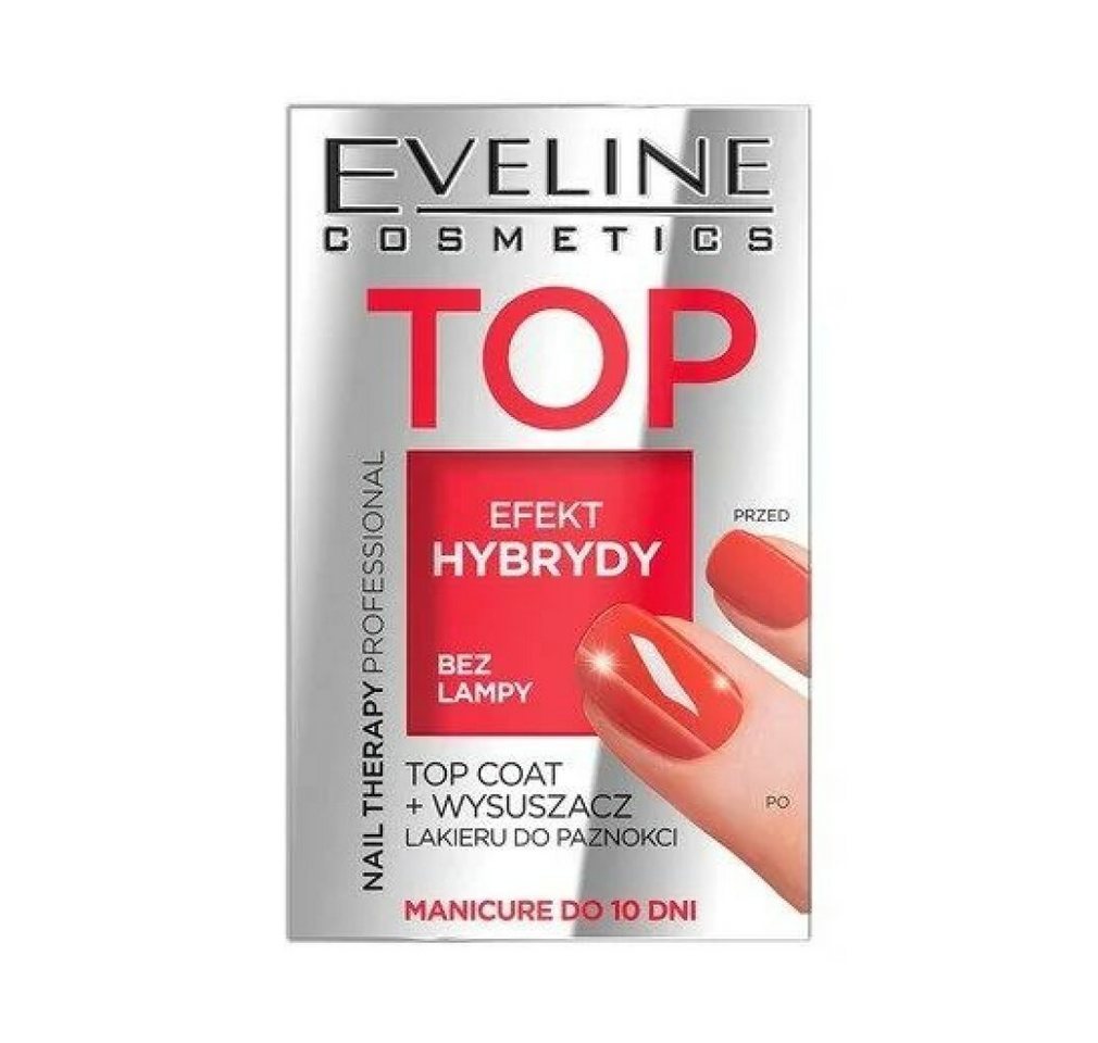 Eveline Cosmetics Nagellack Eveline Nail Therapy Top Coat + Nagellack-Trockner 5ml von Eveline Cosmetics