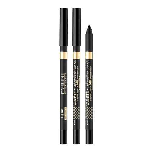 Eveline Cosmetics Variété Gel Eye Pencil (01, 1) von EVELINE COSMETICS