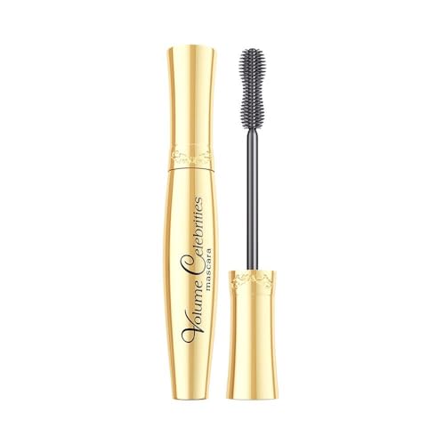 Eveline Cosmetics Volume Celebrities Mascara, Verdickung und Locken, 8 ml, Schwarz von Eveline Cosmetics