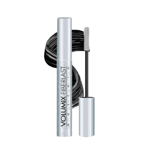 Eveline Cosmetics Volumix Fiberlast Mascara, Verlängerung und Locken, 9 ml, Schwarz von Eveline Cosmetics