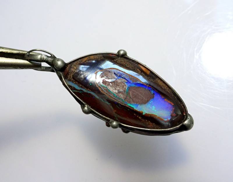 Geheimnisvoller Opal-Anhänger, Australien -Unikat von EvelyneGOLDSTEIN