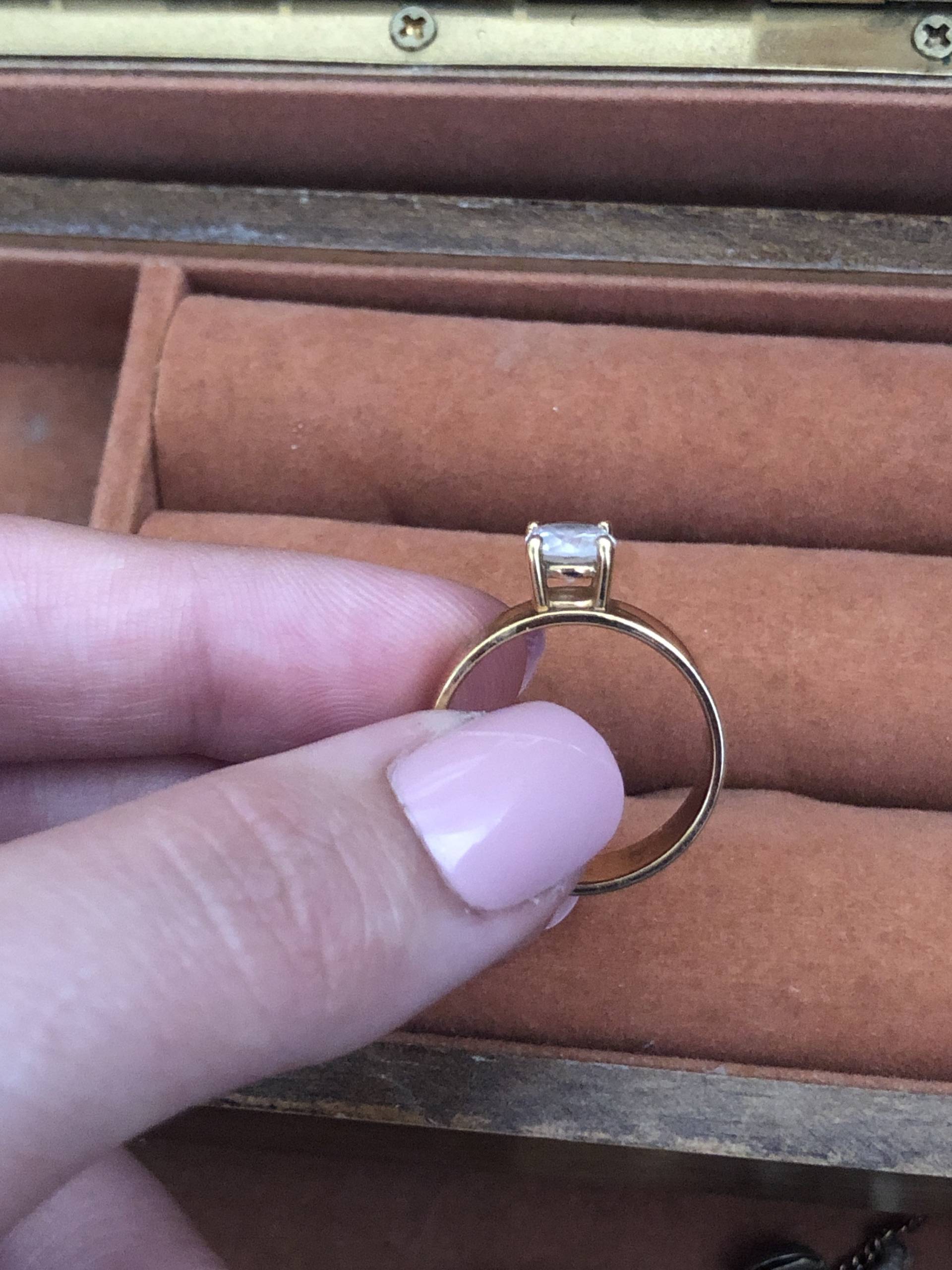Gold Diamant Kostüm Schmuck Ring Gold Diamant Kostüm Schmuck Ring von EvelynsCrystalBox