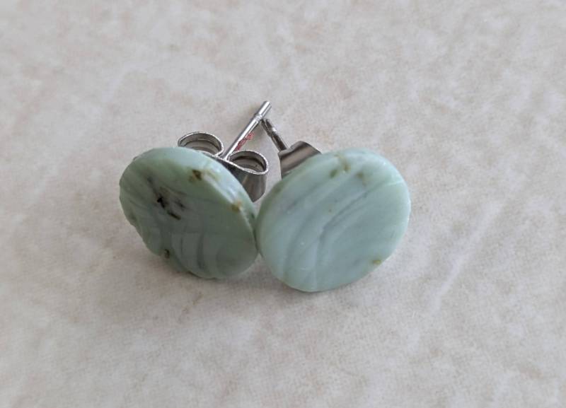 Polymer Clay, Edelstahl Ohrstecker, Schmuck, Antiallergen Polymer Clay, Edelstahl Ohrstecker, Schmuck, Antiallergen von EvelynsStaendchen