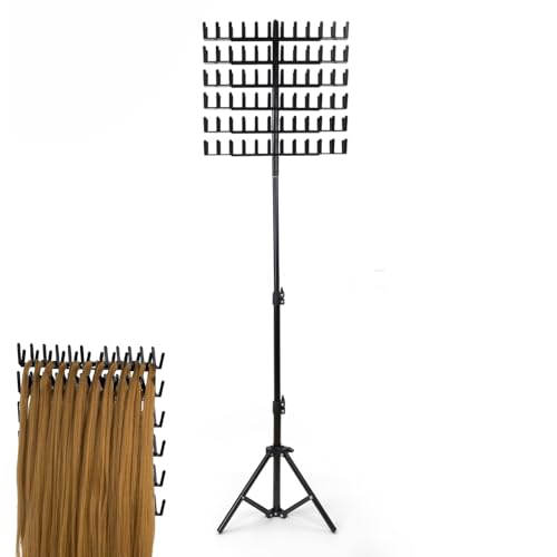 Evember Ständer für Flechthaaren, Standhalter für Flechthaare – effizienter Stylisten-Produkt-Organizer, platzsparende Trennwand Evember Ständer für Flechthaaren, Standhalter für Flechthaare – effizienter Stylisten-Produkt-Organizer, platzsparende Trennwand von Evember