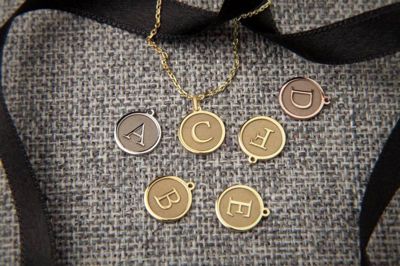 Personalisierter Kleiner Kreis Aus 925 Silber Personalisierter Kleiner Kreis Aus 925 Silber von EvenAndEven