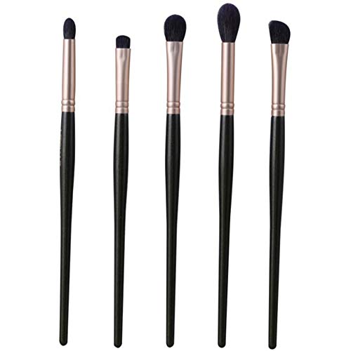 Evenden 5-Teiliges Hochwertiges Make-Up-Pinsel-Set Aus Ziegenwolle Lidschatten-Concealer Matte Brush Professional Shadow Kit Multifunktional von Evenden