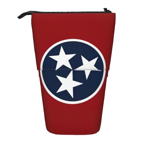 Evengigy Tennessee Staatsflaggen-Druck, niedliches Federmäppchen mit Reißverschluss, verstellbarer Ständer, Stifthalter, lustige Make-up-Tasche, Schwarz , Einheitsgröße, Taschen-Organizer Evengigy Tennessee Staatsflaggen-Druck, niedliches Federmäppchen mit Reißverschluss, verstellbarer Ständer, Stifthalter, lustige Make-up-Tasche, Schwarz , Einheitsgröße, Taschen-Organizer von Evengigy