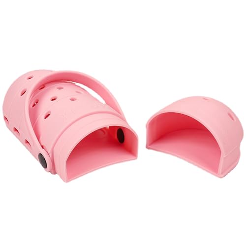 Eventerde Make -up -Bürstenbeutel, Silikon -Make -up -Bürstenhalter | Lochschuhform schlanker weicher tragbarer Organizer für Pinsel - wasserdichte kosmetische Make -up -Tasche zum Reisen von Eventerde