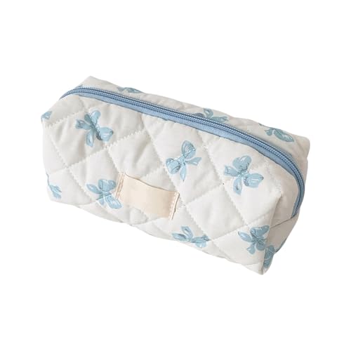 Großes Federmäppchen Bogenmuster 20x8x8cm Federmäppchen Reißverschluss Geschmeidiges Stifte-Etui Stiftehalter Polyester Schreibwaren Organizer Strapazierfähig Kapazität Pencil Case Für Schule Büro von Eventerde