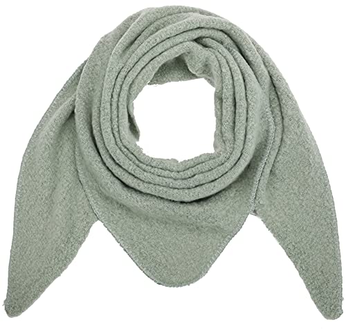 Ever Bloom Damen Schal XXL, Flauschige Weiche Dreieck Schale, Poncho, Dreieckstuch Strickschal Halstuch für Frauen und Mädchen Lang Kuschelig, Einfarbig 190 * 80 cm, Schal Farben:Avocado von Ever Bloom
