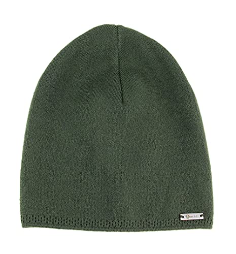 Ever Bloom Klassiche Strickmütze für Damen Herren, Warm und Weich, Unisex Slouch Beanie Mütze leicht für Herbst und Winter, Mütze Farben:Oliv Grün von Ever Bloom