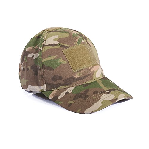 Ever Fairy Military Baseball Armee Taktische Tarnung Hat Schirmmütze für Wargame Jagd Angeln Outdoor-Spiele (CP Tarnung) von Ever Fairy