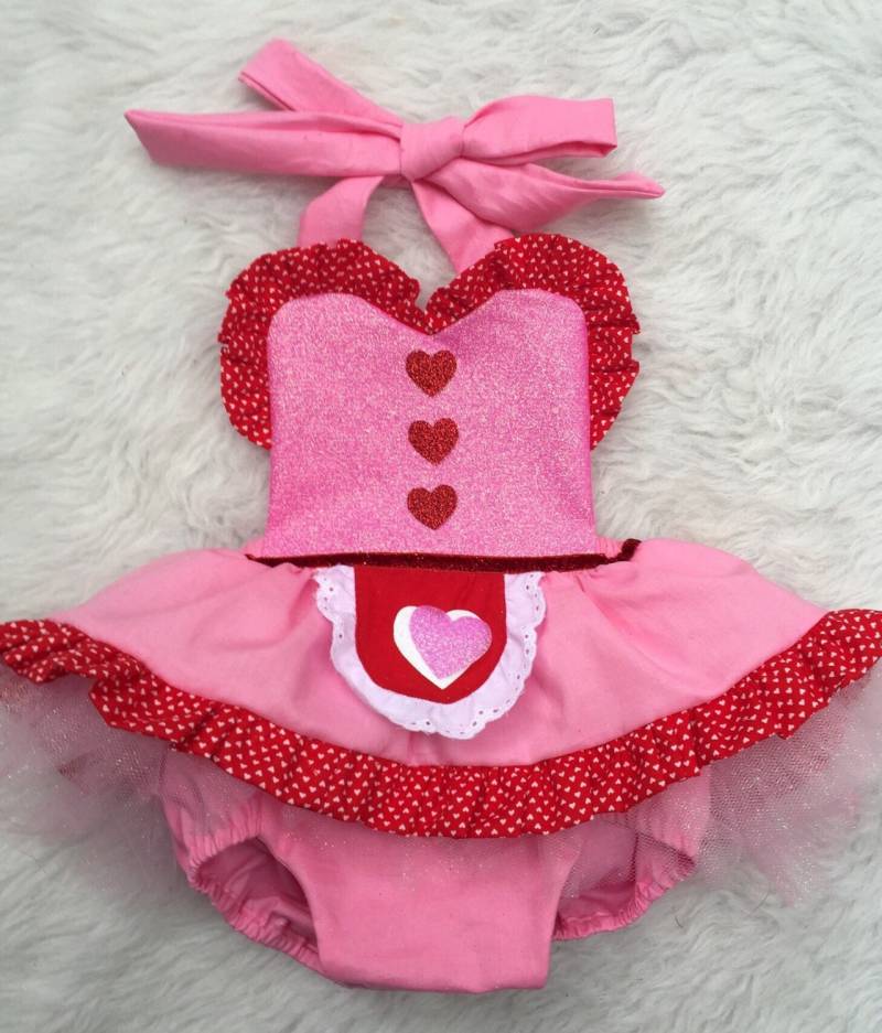 Valentinstag Backen Baby Strampler von EverAfterFairytales