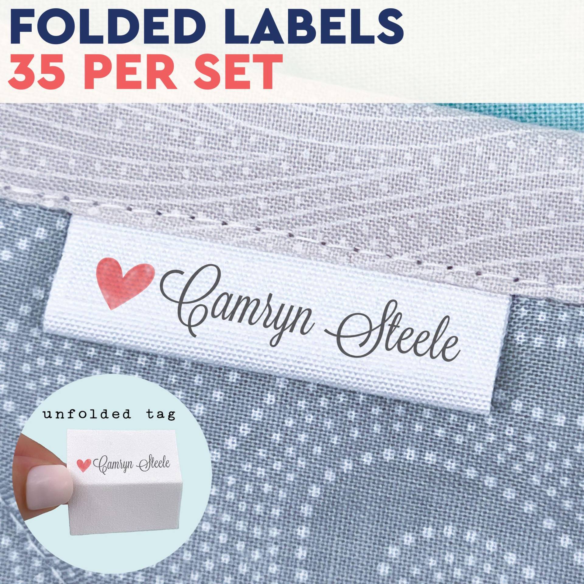 10 Namensetiketten, Stoffetiketten Mit Herzen, Stricketiketten, Zum Aufbügeln, Diy Namensetikett Ce02 10 Namensetiketten, Stoffetiketten Mit Herzen, Stricketiketten, Zum Aufbügeln, Diy Namensetikett Ce02 von EverEmblem