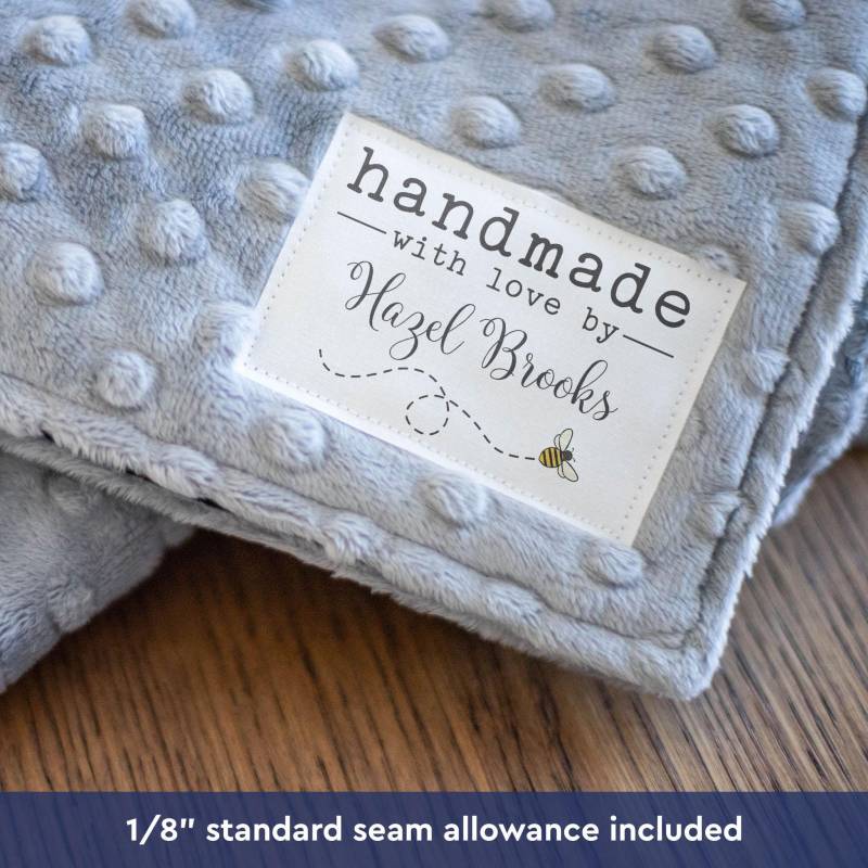 Personalisiertes Namensetikett Mit Einer Biene, Einem Namensetikett, Namen, Namen Oder Kleinen Biene von EverEmblem