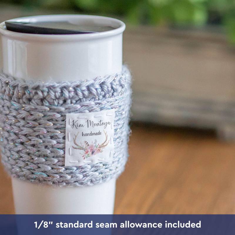 Set Mit Nähetiketten, Stricketikett, Personalisierte Stoffetiketten, Näh- & Bügeletiketten, Geschenkanhänger Häkeln - Aa01 Set Mit Nähetiketten, Stricketikett, Personalisierte Stoffetiketten, Näh- & Bügeletiketten, Geschenkanhänger Häkeln - Aa01 von EverEmblem