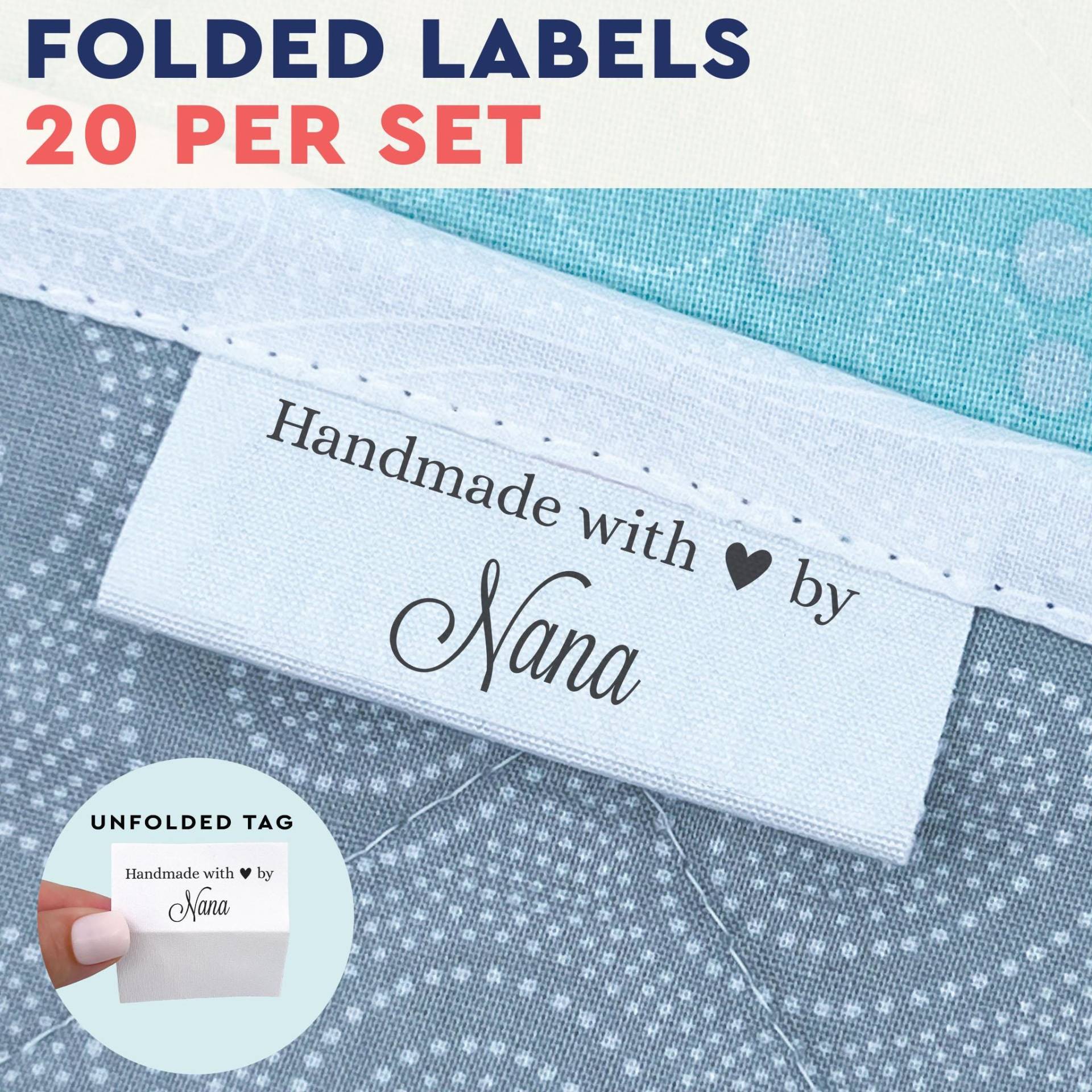 Stoffetiketten Set, Personalisiert, Quiltmuster, Benutzerdefinierte Nähetiketten, Personalisierte Stricketiketten - Ls14 Stoffetiketten Set, Personalisiert, Quiltmuster, Benutzerdefinierte Nähetiketten, Personalisierte Stricketiketten - Ls14 von EverEmblem