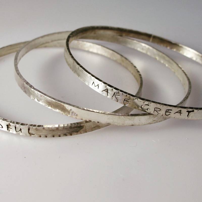 sterling Inspiration Armreifen Ewig sterling Inspiration Armreifen Ewig von EverMindful