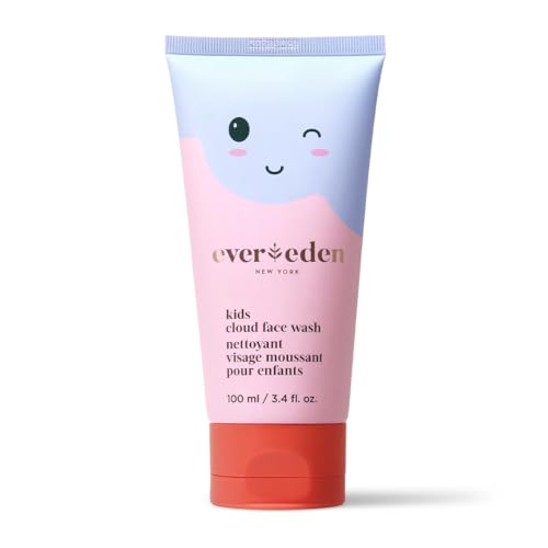 Evereden Kids Cloud Face Wash: Tropical Sorbet, 3.4 fl oz | Creamy & Fun Skin Care for Kids | Easy-to-Use Kids Face Wash | Non-toxic Kids Skin Care for Sensitive Skin von Evereden